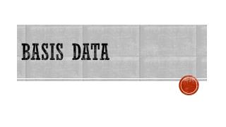 basis data