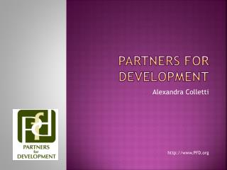 Partners for development