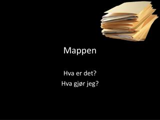 mappen