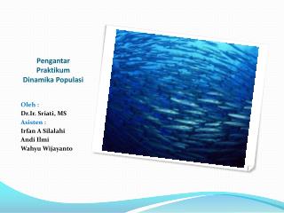 pengantar praktikum dinamika populasi
