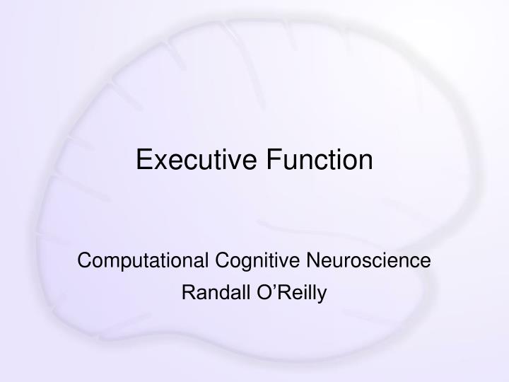 executive function