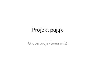 projekt paj k