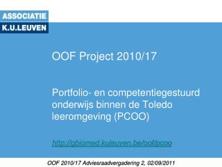 oof project 2010 17