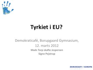 tyrkiet i eu
