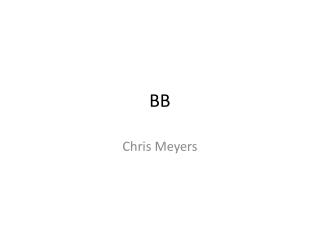Chris Meyers