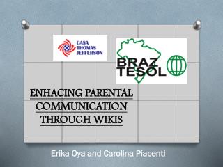 ENHACING PARENTAL COMMUNICATION THROUGH WIKIS