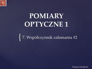 damian siedlecki