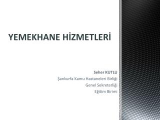 yemekhane h zmetler