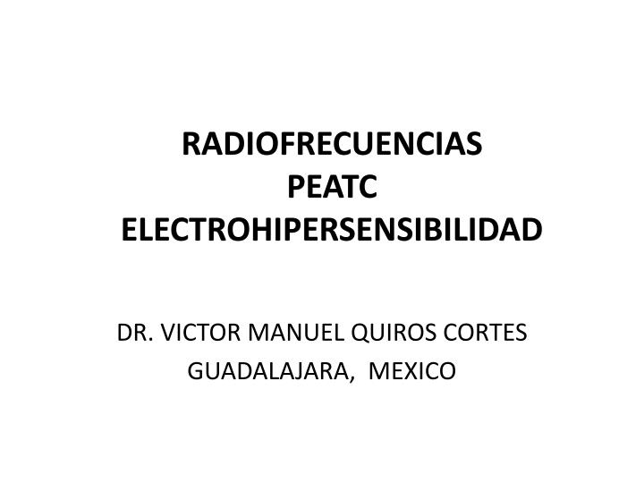 radiofrecuencias peatc electrohipersensibilidad