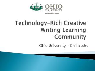 Technology-Rich Creative Writing Learning Community