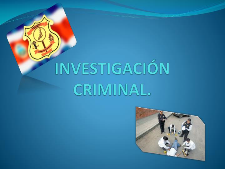 investigaci n criminal