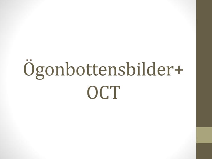 gonbottensbilder oct