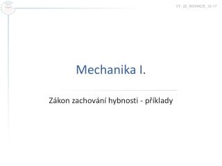 mechanika i