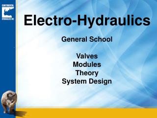 Electro-Hydraulics