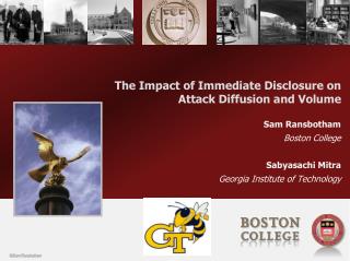 The Impact of Immediate Disclosure on Attack Diffusion and Volume
