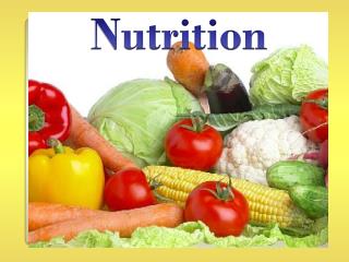 Nutrition