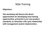 NQA Training - slide 1