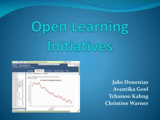 Open Learning Initiatives