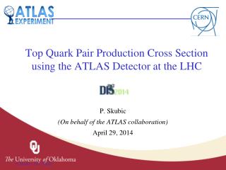 Top Quark Pair Production Cross Section using the ATLAS Detector at the LHC