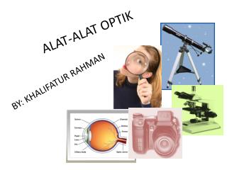 alat alat optik