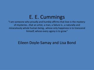 Eileen Doyle- Samay and Lisa Bond