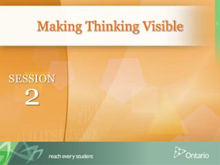 Making Thinking Visible