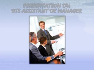 presentation du bts assistant de manager