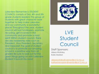 LVE Student Council