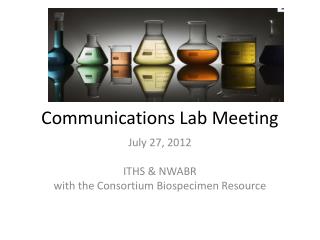 Communications Lab Meeting