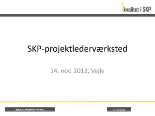 skp projektlederv rksted