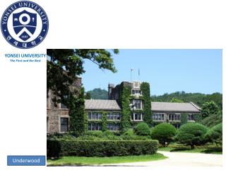 yonsei university the first and the best