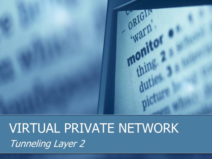 virtual private network