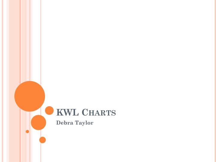 kwl charts