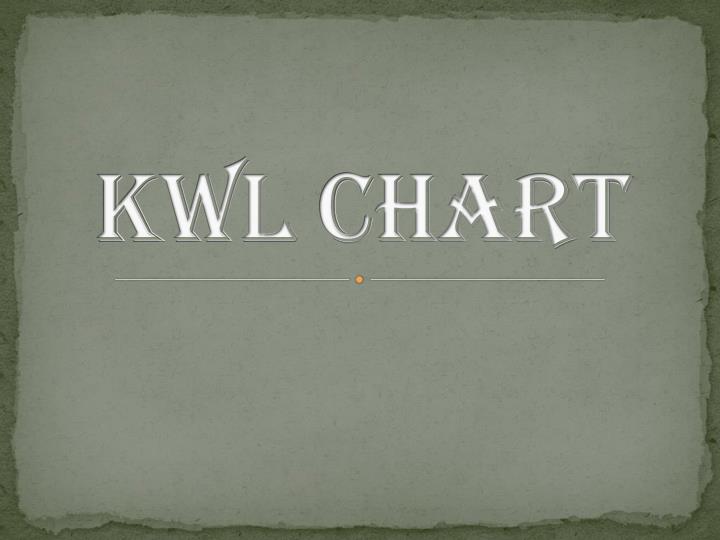 kwl chart