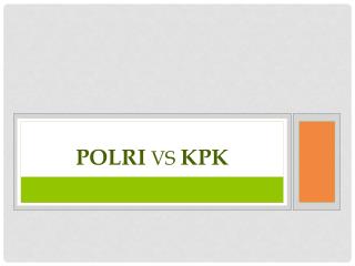 polri vs kpk