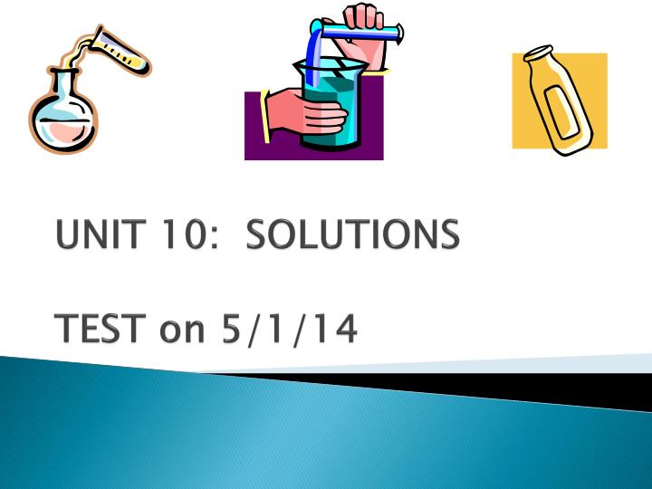 unit 10 solutions test on 5 1 14