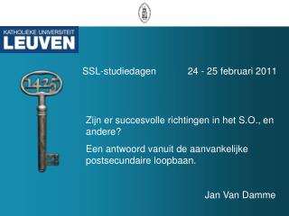 ssl studiedagen 24 25 februari 2011