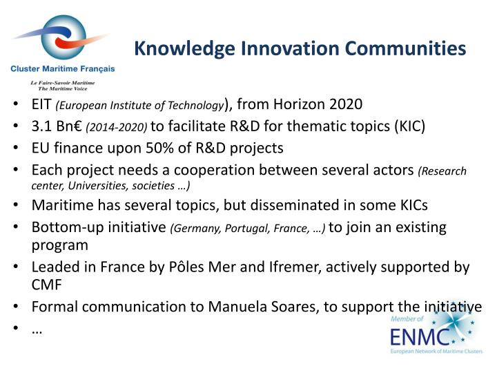 knowledge innovation communities