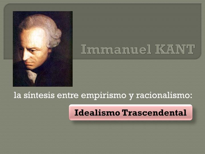 immanuel kant