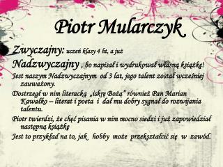 piotr mularczyk