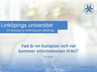 link pings universitet