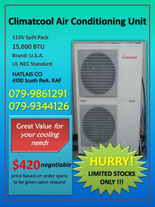 Climatcool Air Conditioning Unit