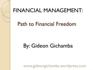 Path to Financial Freedom