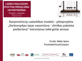 dr dat baiba apine pricewaterhousecoopers