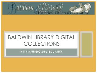 Baldwin library digital collections