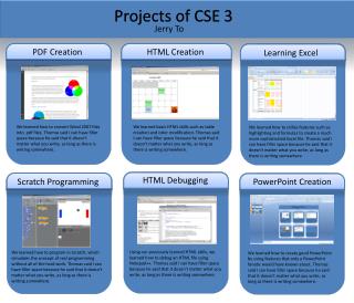 Projects of CSE 3
