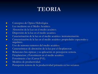 teoria
