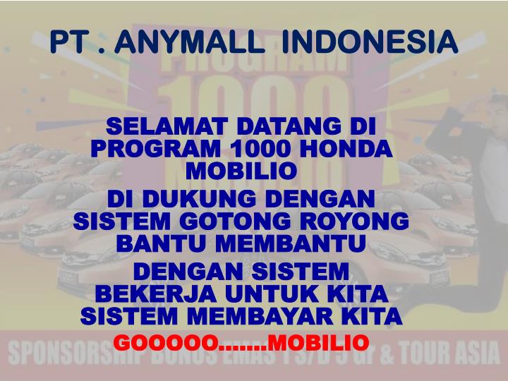 pt anymall indonesia