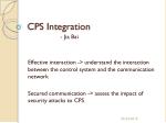 Enhancing Cyber-Physical Systems Interaction and Security through Effective Communication - slide 1