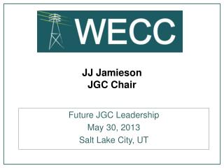 JJ Jamieson JGC Chair